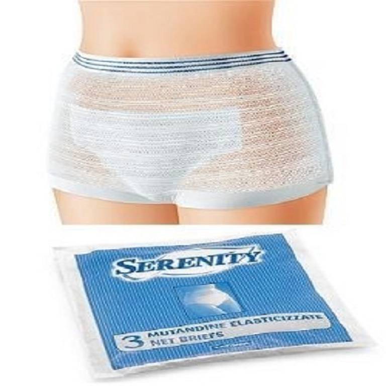SERENITY MUTANDINA RETE XS 3PZ